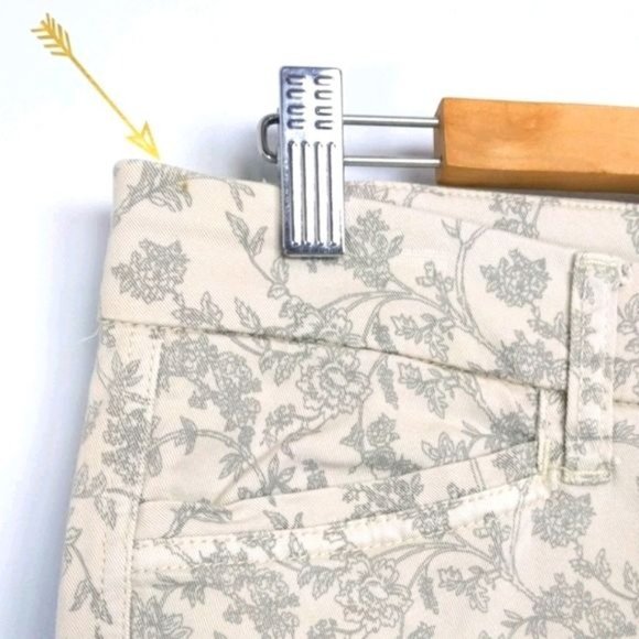 Level 99 Anthropologie Floral Print Cargo Pants 30 - Picture 8 of 8